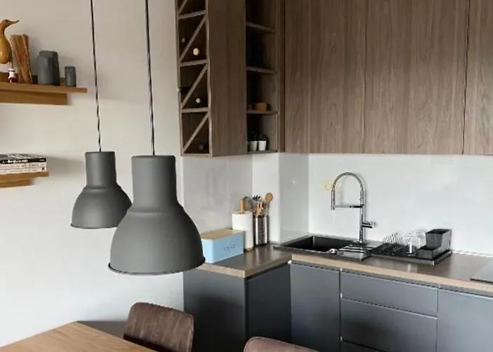 View With Free Garage Parking شقة